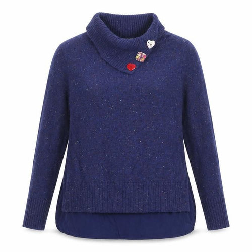 Monsoon Womens Blue   Pullover Jumper Size S