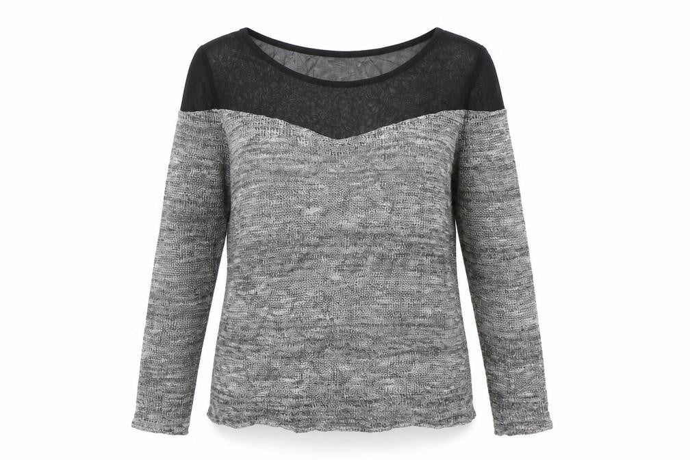 Front view of Divided women’s grey jumper, size M
