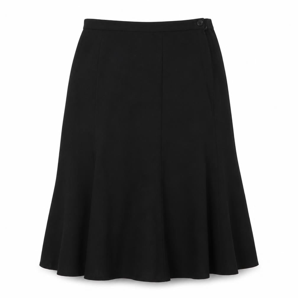 Preworn Womens Black   A-Line Skirt Size 32 in