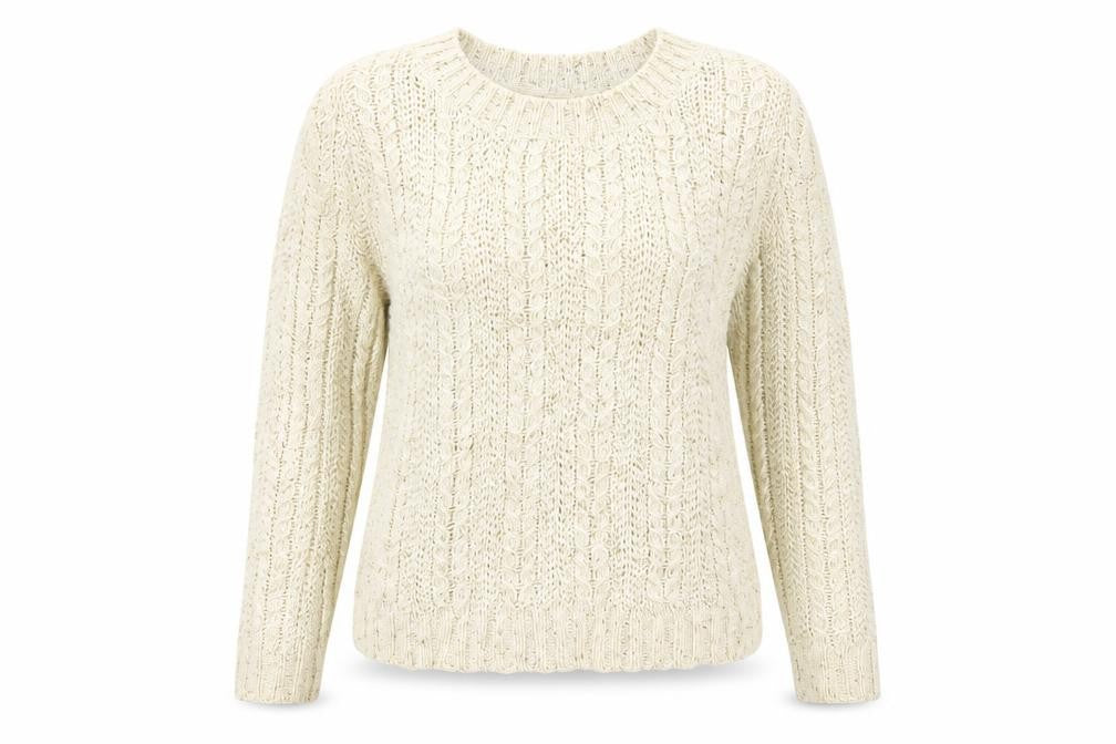 Arizona Jeans Womens Beige   Pullover Jumper Size M