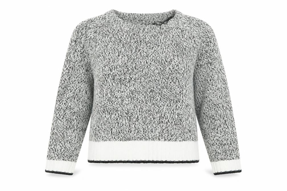 Front view of H&M women’s multicoloured jumper, size S