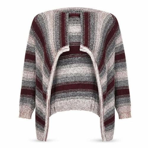 Charlotte Russe Womens Multicoloured Striped  Cardigan Jumper Size XL