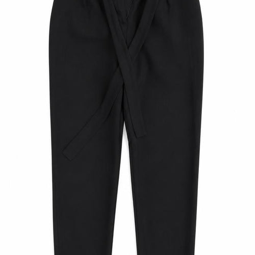ASOS Womens Black   Trousers  Size 6 L28 in