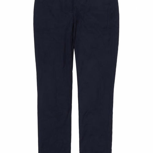 Benetton Womens Blue   Trousers  Size 28 in L27.5 in