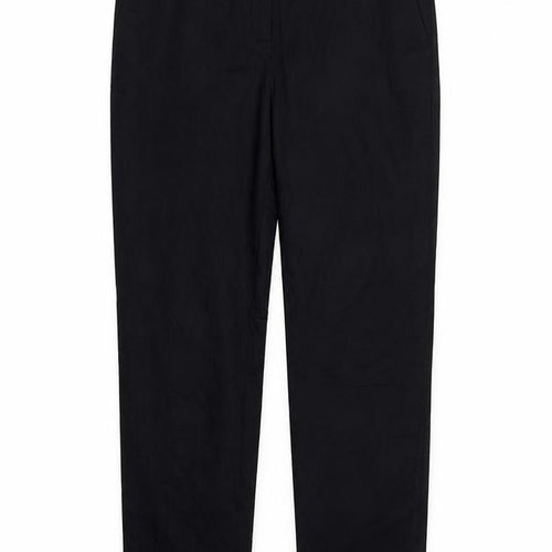 Mango Womens Black   Trousers  Size 8 L25 in