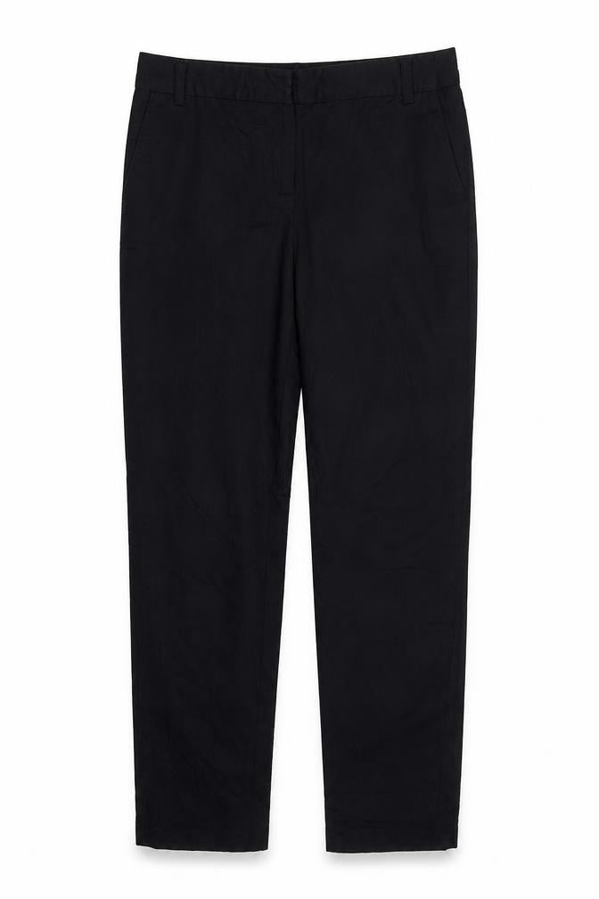 Mango Womens Black   Trousers  Size 8 L25 in