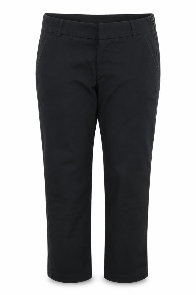 ORSAY Womens Black   Cropped Trousers Size 33 in L25 in