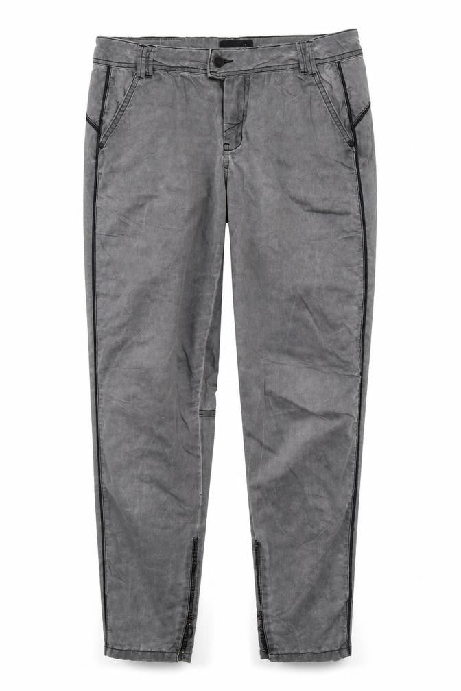 Front view of Dranella women’s grey trousers, size UK 8, 30-inch leg