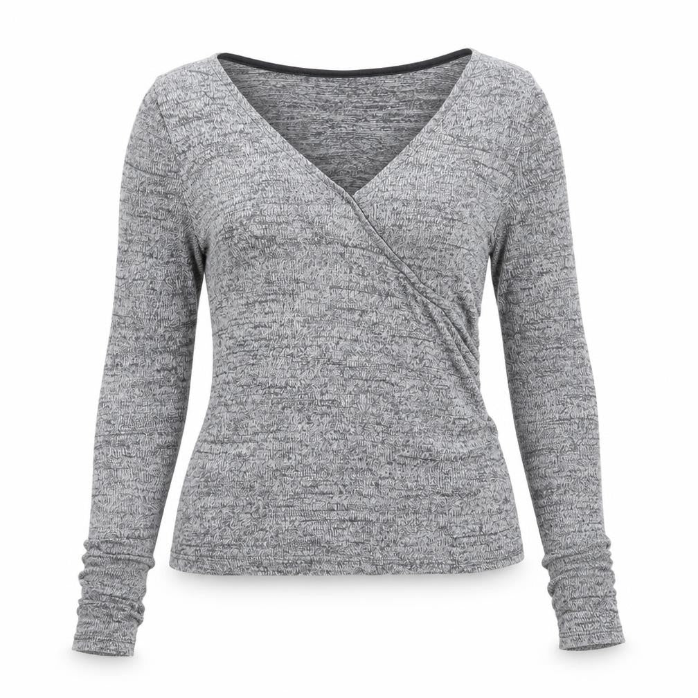 Front view of Miss Selfridge women’s blue knit jumper, size UK 6