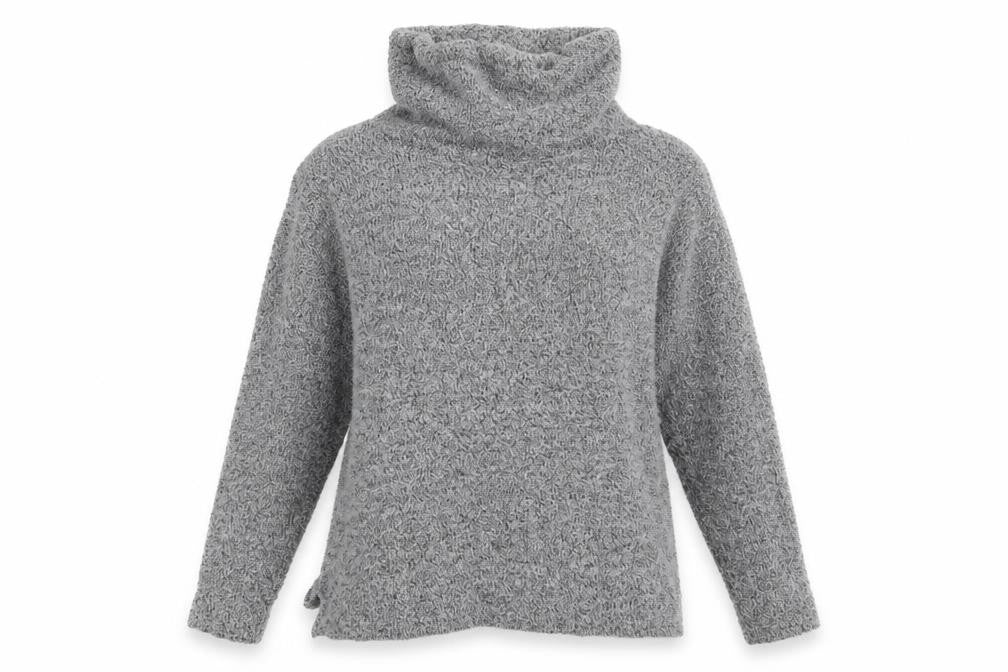 Front view of Next women’s grey jumper, size S