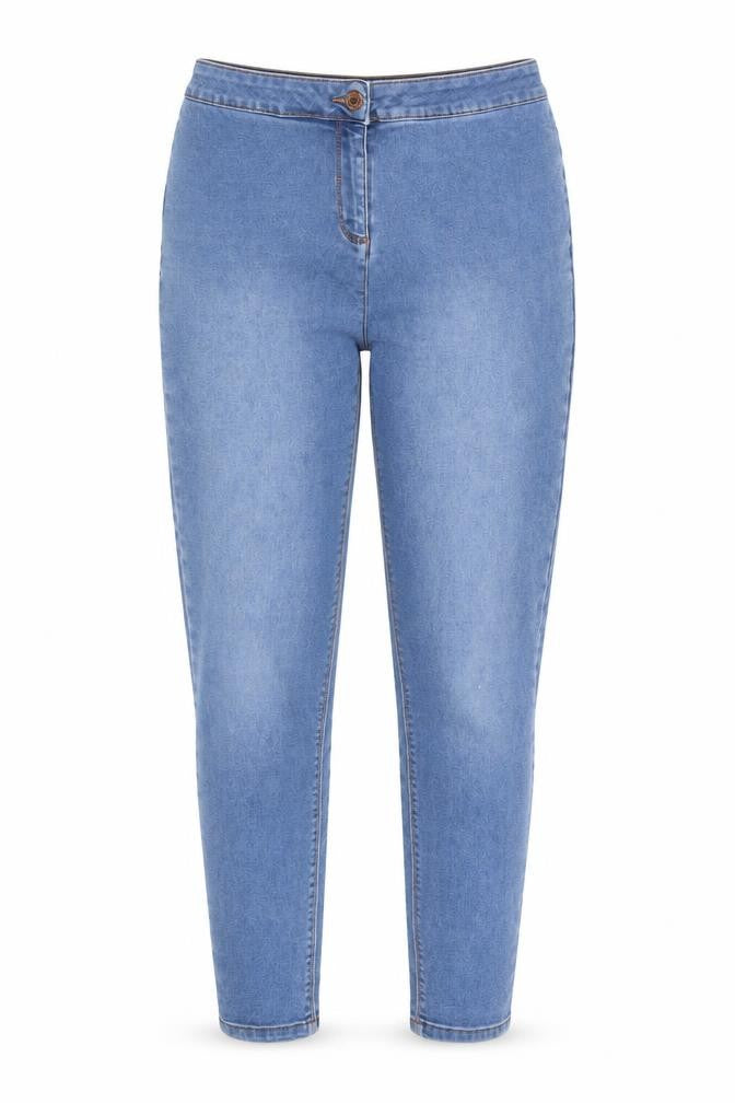 papay Womens Blue  Denim Straight Jeans Size 12 L28 in