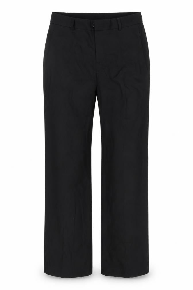 Front view of Graumann women’s black trousers, size S, 30-inch leg