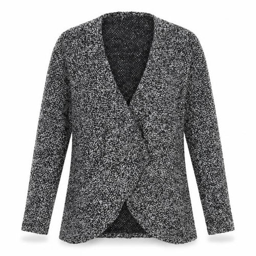 Dorothy Perkins Womens Grey  Knit Cardigan Jumper Size 14