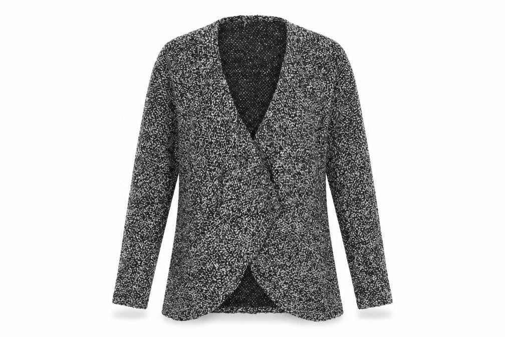 Dorothy Perkins Womens Grey  Knit Cardigan Jumper Size 14