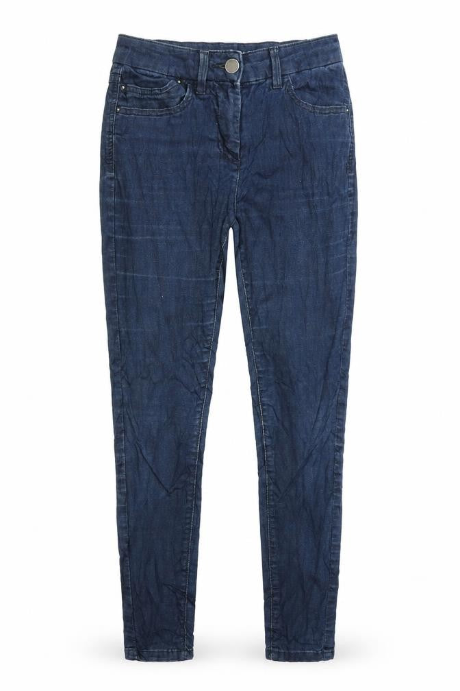 M&S Womens Blue  Denim Jegging Jeans Size 6 L26 in