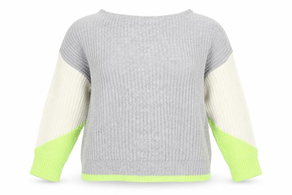 Front view of Next women’s multicoloured jumper, size M