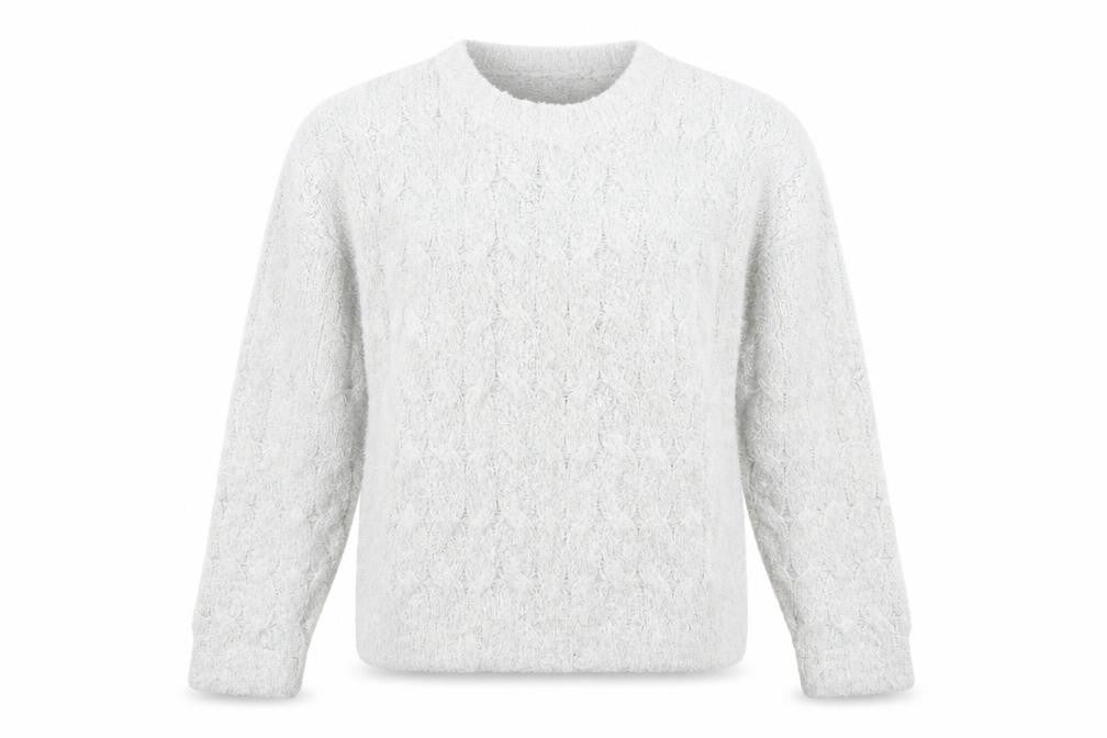 Front view of Divided by H&M women’s green jumper, size XS