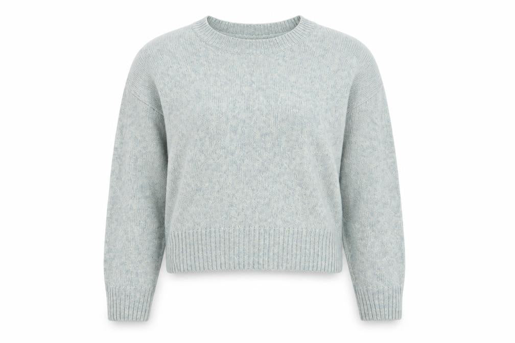 Front view of Next women’s grey knit jumper, size M