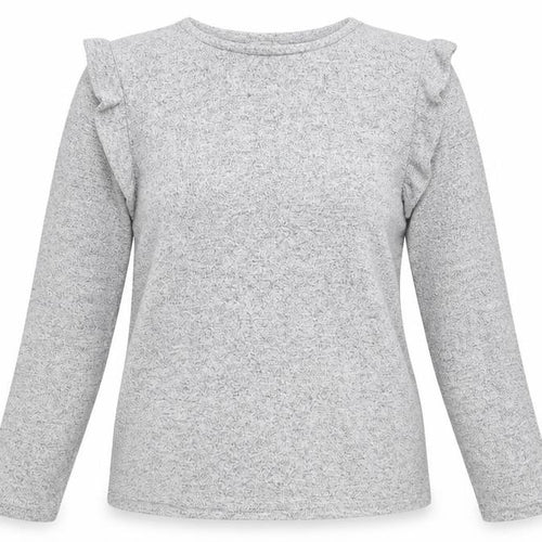 Oasis Womens Grey  Knit Pullover Jumper Size M