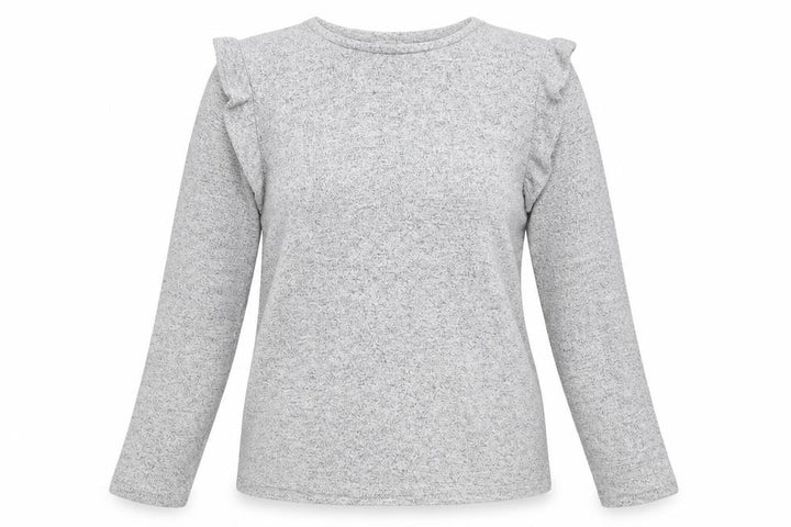 Oasis Womens Grey Knit Pullover Jumper Size M