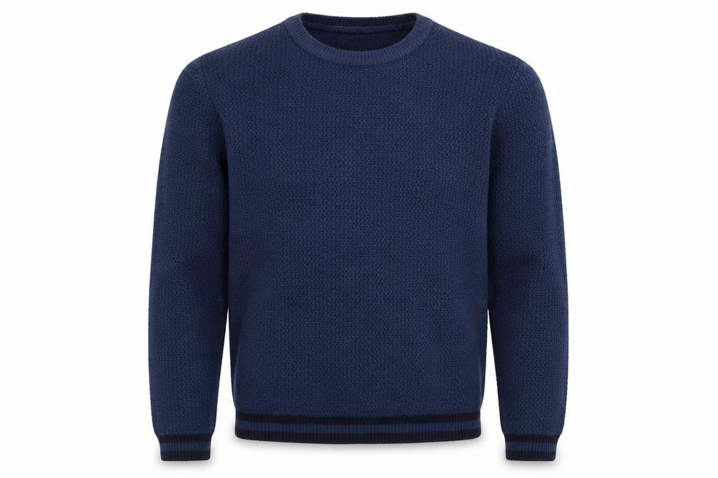 Topman Mens Blue  Knit Pullover Jumper Size S