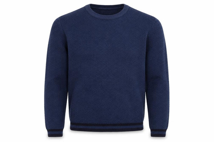 Topman Mens Blue Knit Pullover Jumper Size S