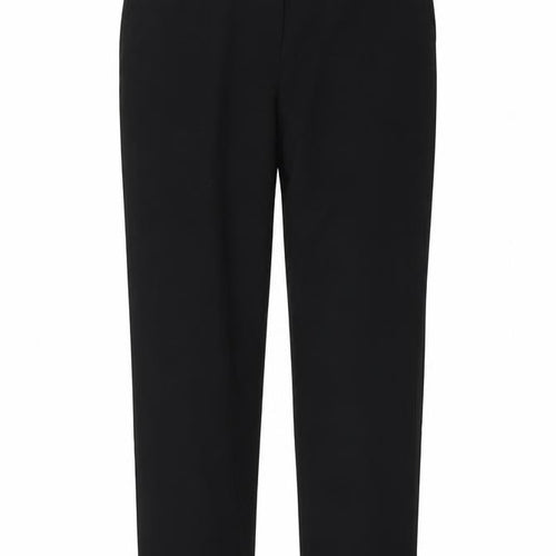 Preworn Womens Black   Trousers  Size 40 in L30 in