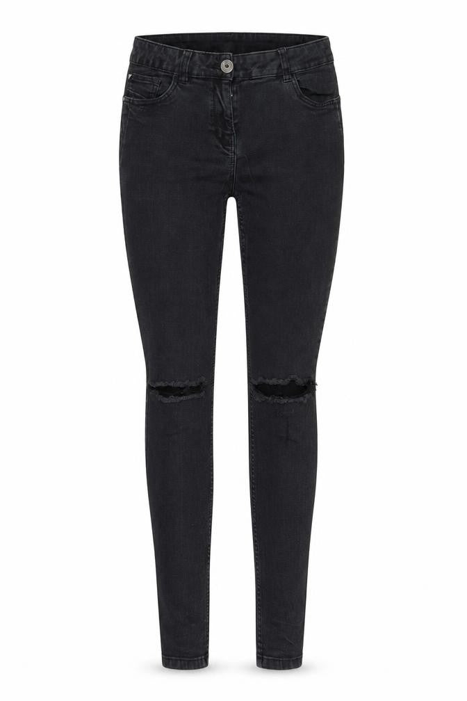 Nutmeg Womens Grey  Denim Skinny Jeans Size 12 L28 in