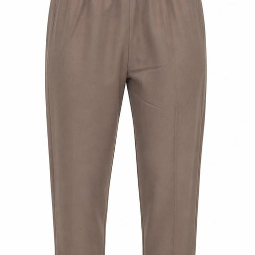 Saria Womens Brown   Carrot Trousers Size 25 L23 in