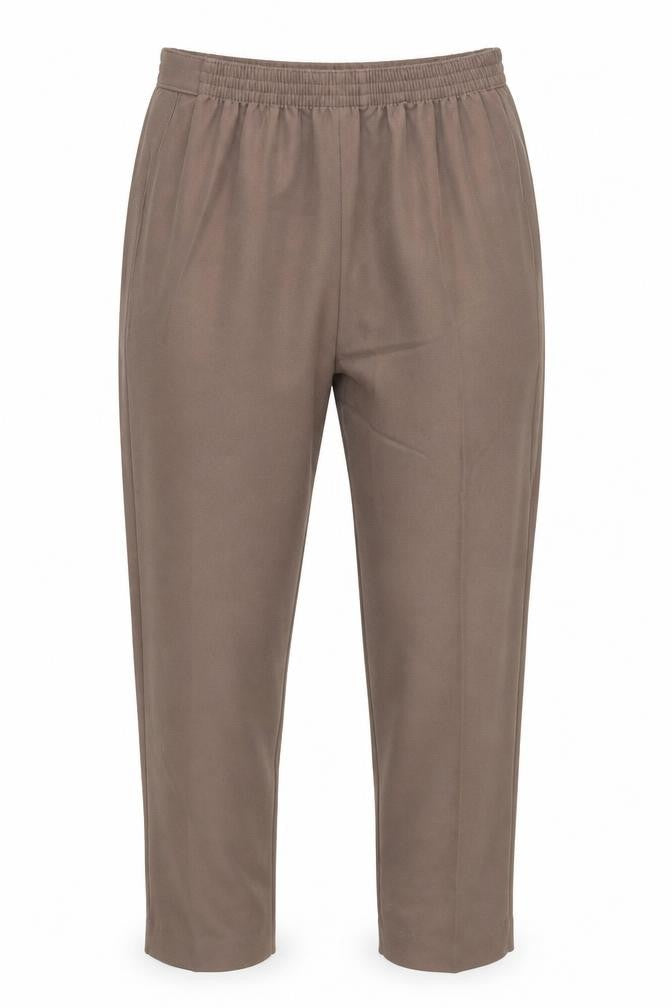 Saria Womens Brown   Carrot Trousers Size 25 L23 in