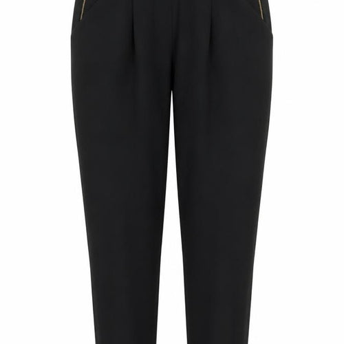 George Womens Black   Carrot Trousers Size 10 L25 in