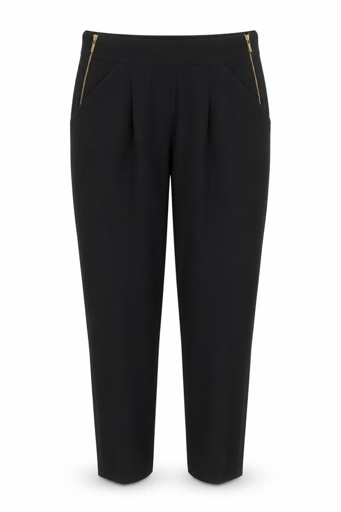 George Womens Black   Carrot Trousers Size 10 L25 in