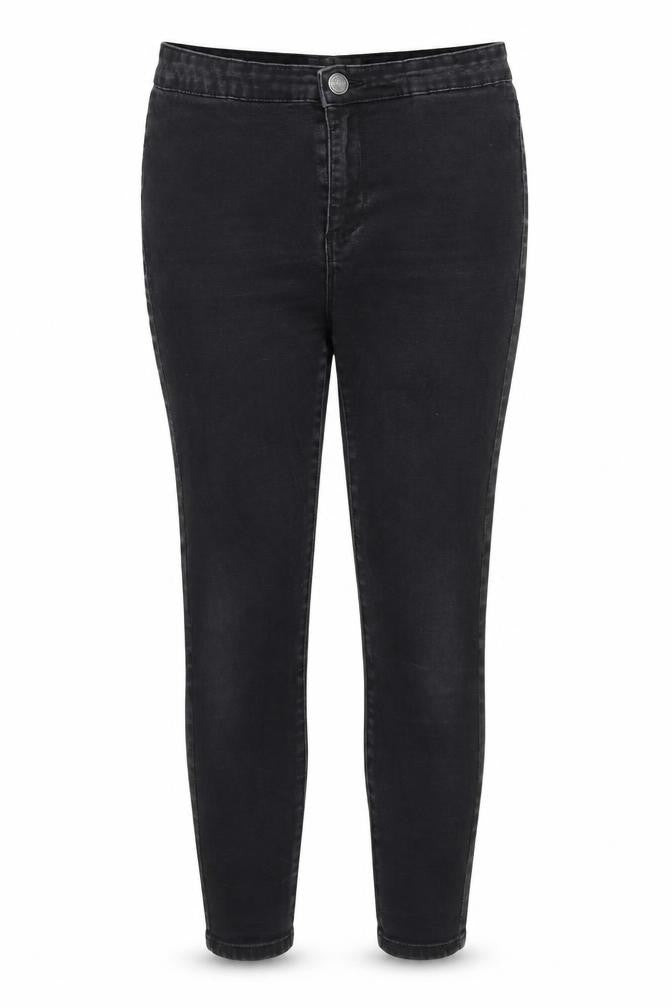 Primark Womens Black  Denim Skinny Jeans Size 10 L24 in