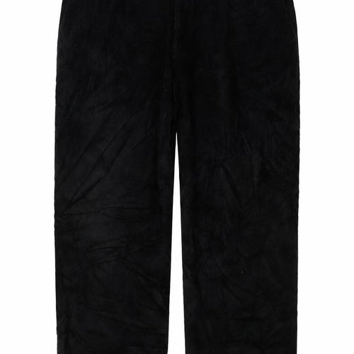 Maine New England  Womens Black  Corduroy Straight Jeans Size 40 in L27 in