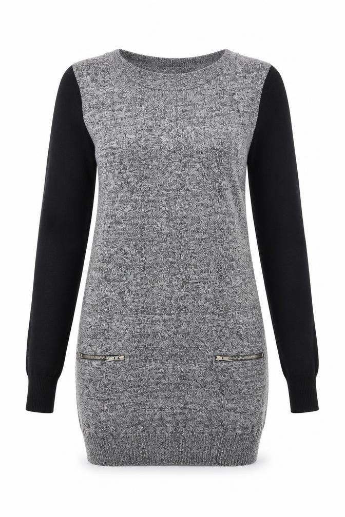 Front view of George women’s grey jumper, size UK 8