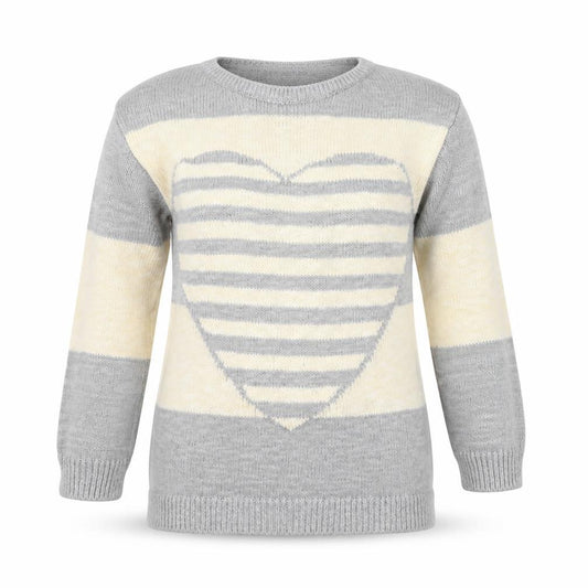 Front view of Next women’s beige striped jumper, size UK 6