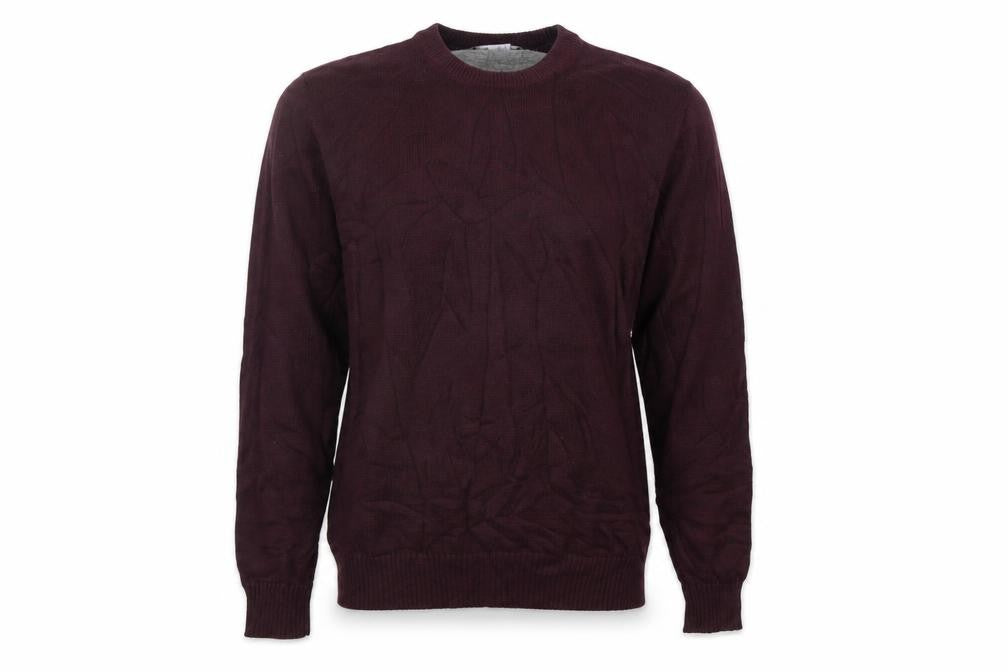 Front view of Maine New England women’s purple jumper, size S