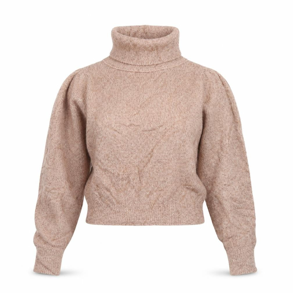 Front view of MING women’s beige jumper, size S