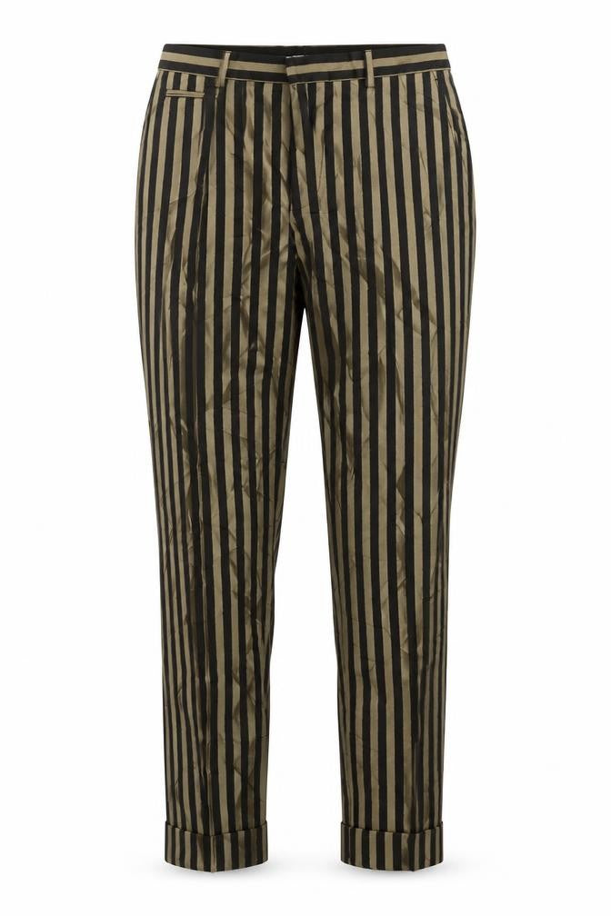 Noak Womens Black Striped  Trousers  Size 32 in L32 in