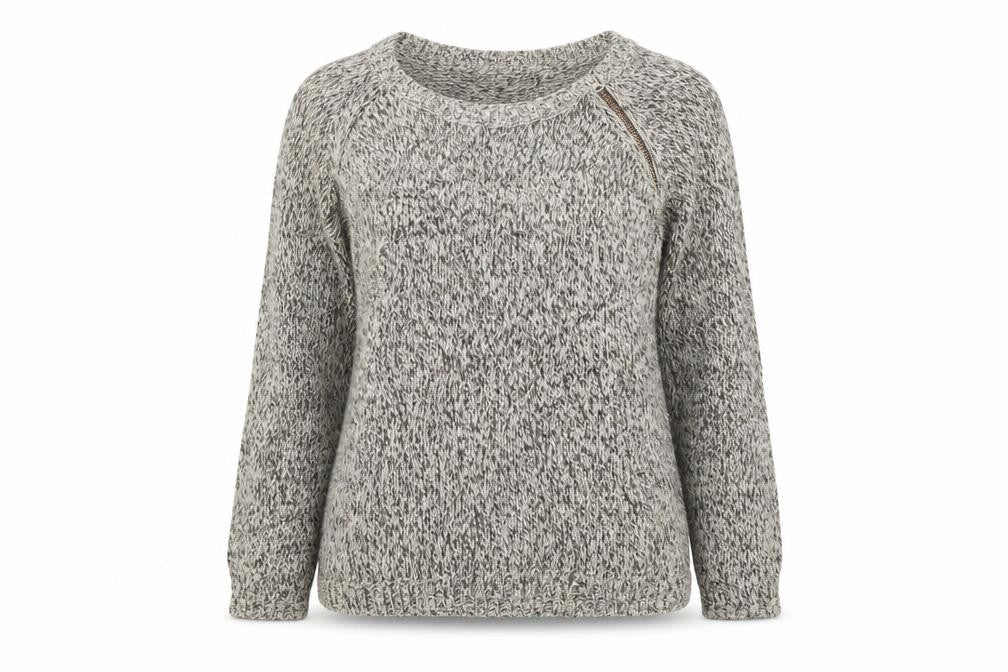 Front view of Vera Moda women’s beige jumper, size S