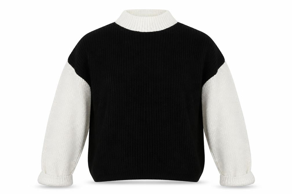 Front view of PRETTYLITTLETHING women’s beige jumper, size S