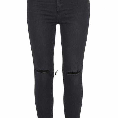 Topshop Womens Black   Trousers  Size 24 in L25 in