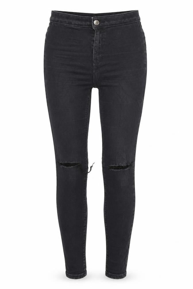 Topshop Womens Black   Trousers  Size 24 in L25 in