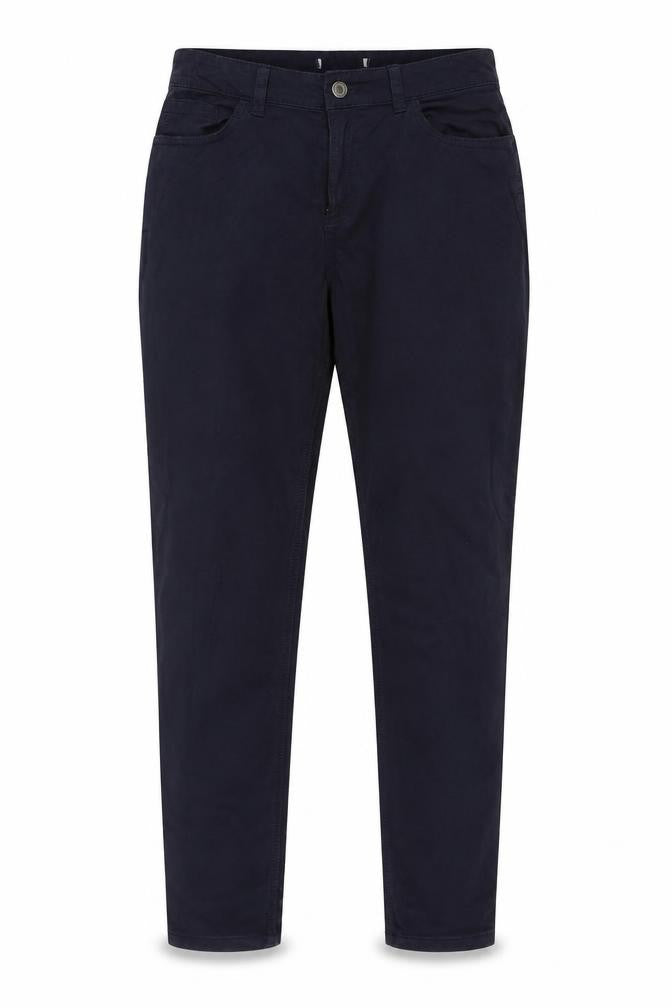 Marks and Spencer Womens Blue   Chino Trousers Size 29 in L31 in