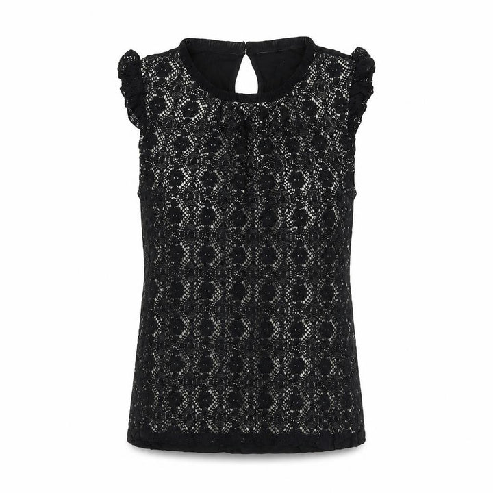 Oasis Womens Black Basic Tank Size M
