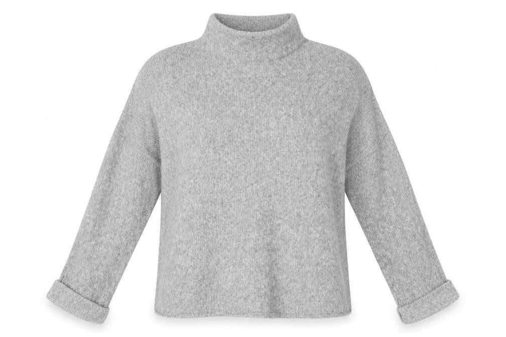 Front view of Primark women’s grey jumper, size XL