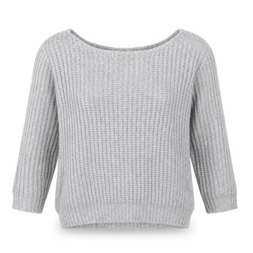 Oasis Womens Grey   Pullover Jumper Size S