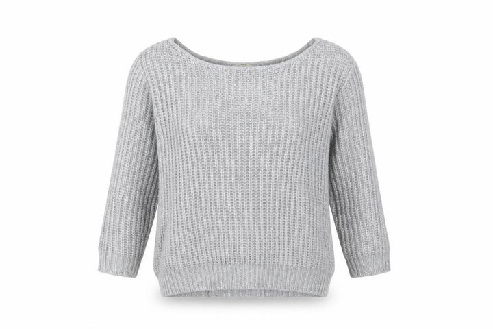 Oasis Womens Grey Pullover Jumper Size S