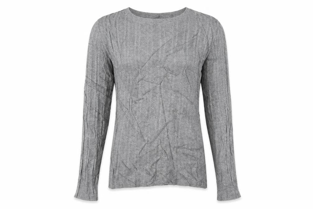 Front view of Primark women’s grey basic blouse, size L