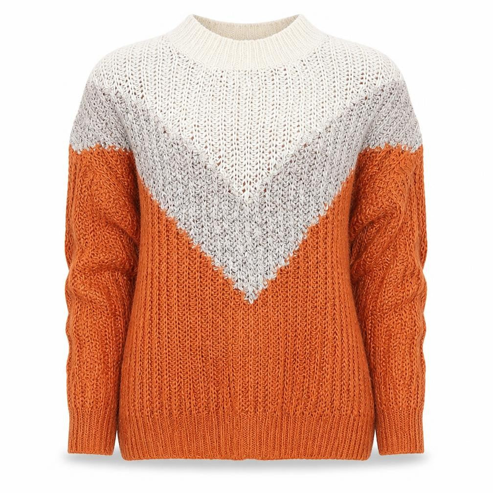 Front view of George women’s brown jumper, size UK 14